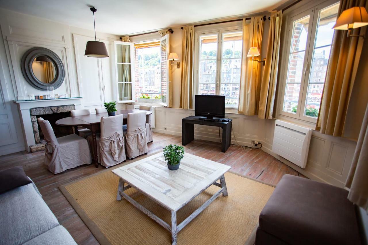 Appartement Vieux Bassin Honfleur Exterior foto