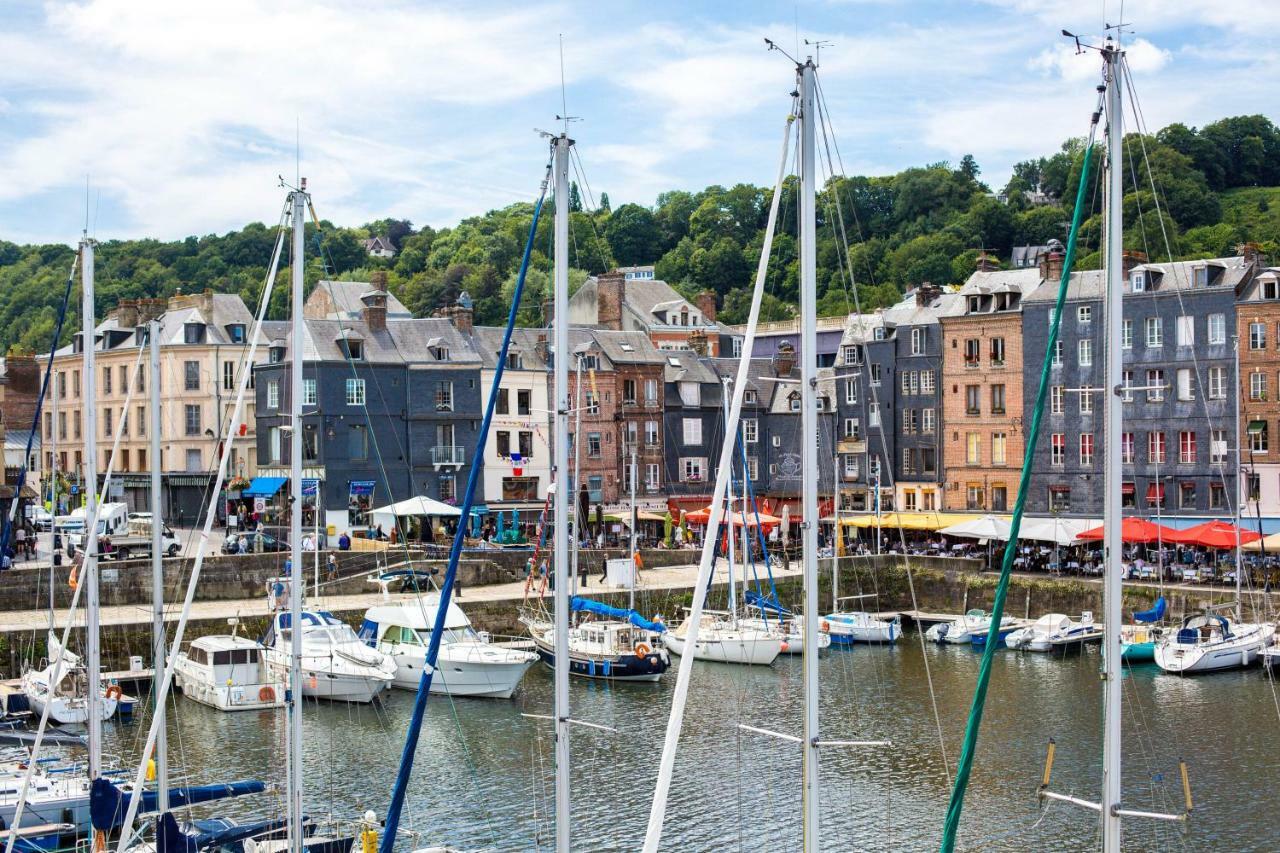 Appartement Vieux Bassin Honfleur Exterior foto